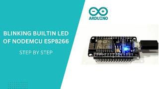 How to blink led on NodeMcu ESP8266 / Code included / Easy tutorial