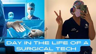 WORKING AS A SURGICAL TECH | DAY IN THE LIFE WORKING IN PLASTIC SURGERY | WORK VLOG