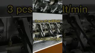 quilting machine, 3 pcs of quilt / min