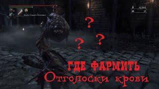 Bloodborne : Тролю Мобов .Фармлю отголоски крови