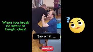 Fake Quirky Qi Kungfu training by Funny Zen Instructor #martialartsfail #funny #fail #memes