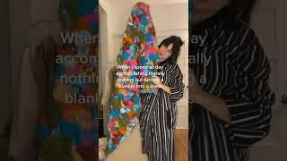 Hours of dedication #sewing #sustainablefashion #diyfashion #diyclothes