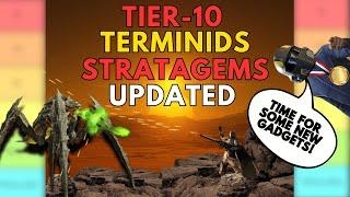 UPDATED!! BUGS TIER 10 STRATAGEMS RANKED TIERLIST | Helldivers 2