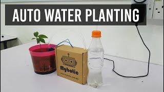 DIY Auto Water Planting, without Arduino Code, 100% work, Easy, Adjustable Timer, Soil Moisture