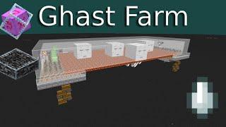 How To Build An Easy 1.16 Ghast Farm, Efficient Design!!!