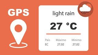 GPS + API METEREOLÓGICO | HTML, CSS Y JAVASCRIPT