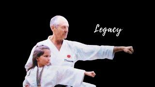 Stan Schmidt Shihan and his granddaughter Jess