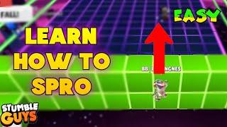 HOW TO DO SPRO IN STUMBLE GUYS || STUMBLE GUYS || SPRO TUTORIALS.