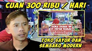 JUALAN SAYURAN DI DEPAN RUMAH | LANGKAH LANGKAH MEMULAI MEMBUKA USAHA WARUNG SAYUR DAN SEMBAKO