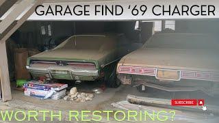 Garage-find 1969 Dodge Charger R/T 440 Magnum with stripe delete