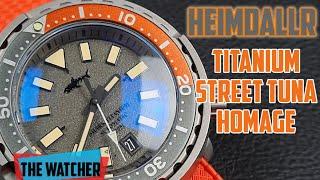 Heimdallr Titanium Street Tuna Homage - Grey & Blue | Full Review | The Watcher