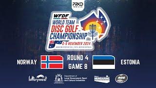 World Team Disc Golf Championships 2024 • NOR V EST • Round 4 Game 8