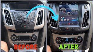 Ford Focus MK 3 2012-2017 Tesla Style Navigation Install 6GB+128GB 8Core