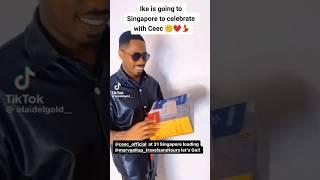 Ike also gets to celebrate in Singapore with CeeC