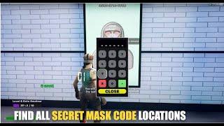 OCTO GAME 2 MAP FORTNITE CREATIVE - FIND ALL SECRET CODE, VIP DEER MASK, VIP MASK, 100M