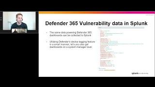 Maximize the value from Microsoft Defender with Splunk