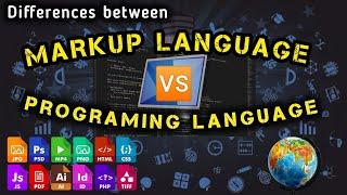 Markup language vs programming language Main Differences #computerscience