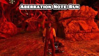 Aberration Note Run Ark Ascended