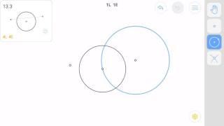 Euclidea 13.3 (Nu 3) Solution walkthrough