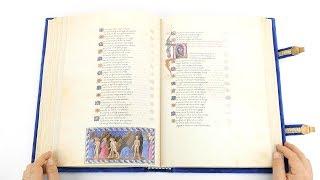 Divine Comedy of Alfonso of Aragon - Facsimile Editions and Medieval Illuminated Manuscripts