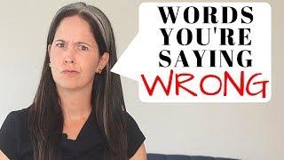 English Words You’re Probably Mispronouncing  Difficult English Pronunciation | Rachel’s English