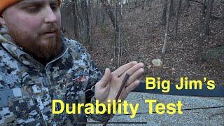 Big Jim’s “DARK TIMBER” arrows, DURABILITY TEST!! Traditional Archery!!