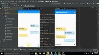 How to build Simple chat app using flutter #shorts