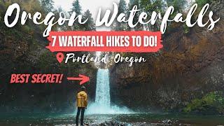 Top 7 Waterfall Hikes NEAR Portland, Oregon - 4K Travel Guide