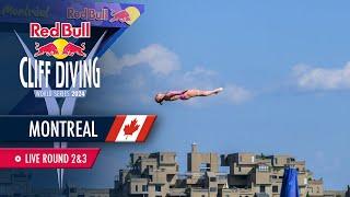 Cliff Diving at the Port of Montreal, CAN | ROUND 2+3 | Red Bull Cliff Diving World Series 2024