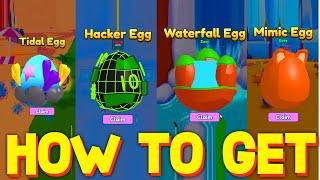 HOW TO GET ALL 8 EGG LOCATIONS in PET CATCHERS! ROBLOX