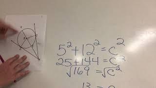 Tangent Lines to a Circle