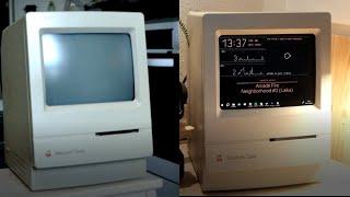 Turning an old broken macintosh into a modern computer