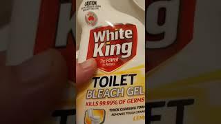 White King Toilet Bleach Gel