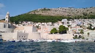 Dubrovnik, a short cruise on the Adriatic with a panoramic view of the city