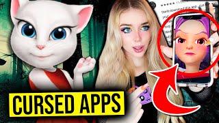 1 Hour of CURSED APPS That you Should NEVER DOWNLOAD...(*SCARY HAUNTED APPS*)