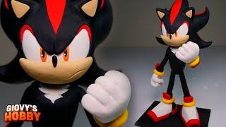 SHADOW SCULPTURE! Sonic 3 Movie  Polymer Clay Tutorial Giovy Hobby