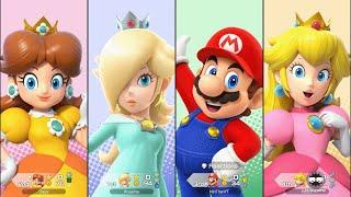 Super Mario Party Jamboree - Mario vs Peach vs Daisy vs Rosalina - Goomba Lagoon