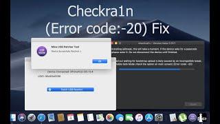 Mina USB Restricted Patcher Checkra1n (Error code:-20) Fix