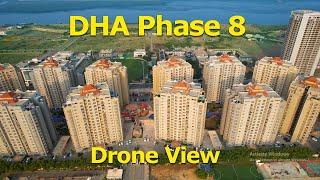 D.H.A. Phase 8  Karachi, Drone View