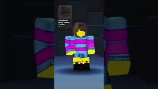 Roblox Frisk Avatar #frisk #friskundertale #roblox #robloxavatar #robloxundertale #undertale