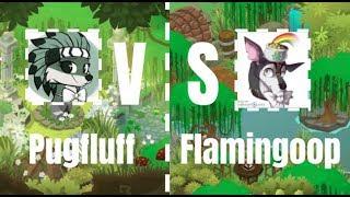 2 SPEED DENS IN ONE VIDEO! Pugfluff Vs. Flamingoop Ep. 4 - Weeping Willow Bayou