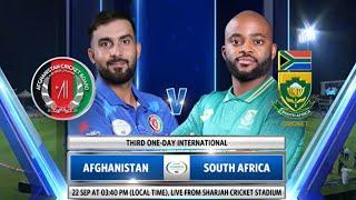 Full Match Extended Highlights | Afghanistan vs South Africa | 2nd ODI | AFG v SA | ACB | Sharjah