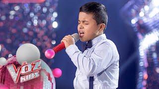 Juan Pablo Medina canta 'En tu pelo' - Audiciones a ciegas | La Voz Kids Colombia 2024