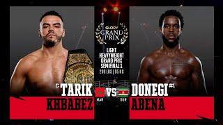 Tarik Khbabez v Donegi Abena | GLORY Light Heavyweight Grand Prix