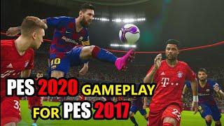 PES 2017 NEW GAMEPLAY MOD LIKE PES 2020