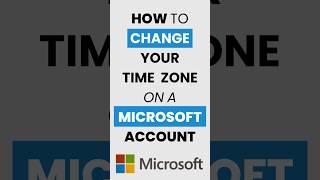 #howto Change Your Time Zone on a #microsoftaccount