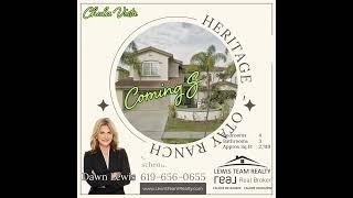  ️ Home for Sale in Otay Ranch Chula Vista in Heritage Coming Soon