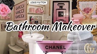 Bathroom Makeover || Ep 4  Bathroom Makeover for under $200 #bathroomideas #makeover #bathroomdecor