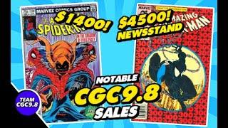 This Weeks Top CGC 9.8 Sales [Amazing Spider-Man #238, Amazing Spider-Man #300 & More]