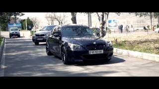 BMW M5 E60 Vossen машина огонь